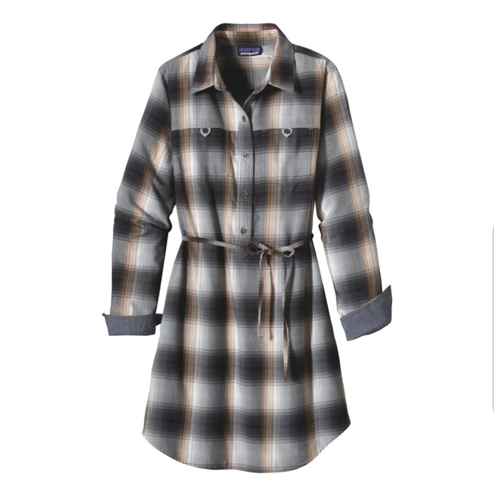 Patagonia Dress, size 10, flannel,  button down